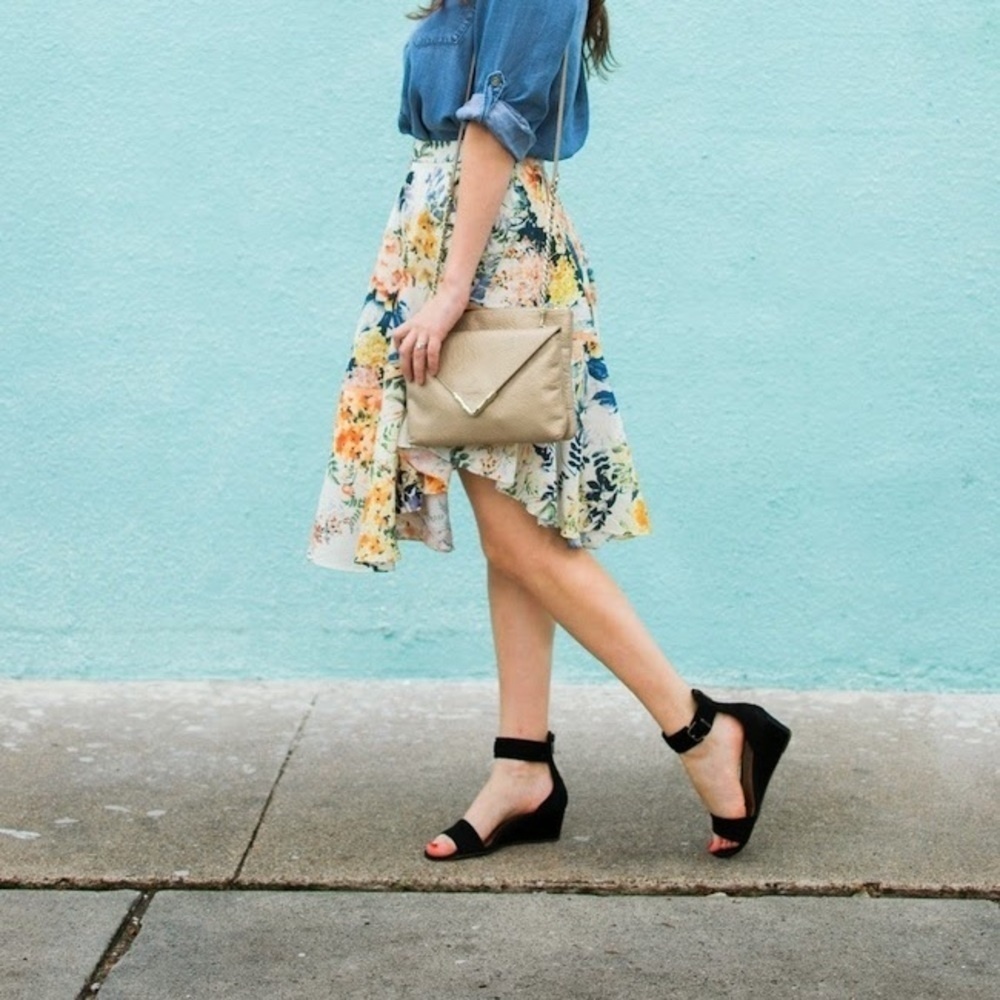 Anthropologie x Ranna Gill Floral Skirt - Picture 9 of 9